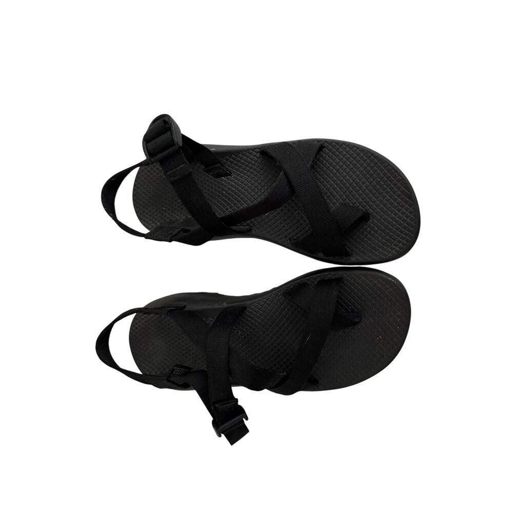 Chaco Black Vibram Hiking Sport Sandals Toe Loop Women’s Size 9